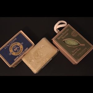 Set of L’Occitane soaps